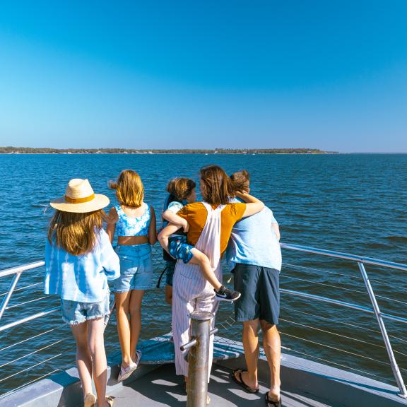 Family enjoying family time on Alabama's Beaches