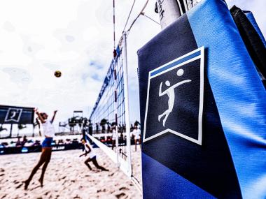 The most expensive places to put sponsors logo in beach volleyball