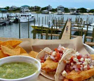 Flora Bama Yacht Club Fish Tacos Orange Beach AL