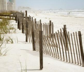 Sand Fence in Orange Beach AL