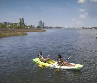 Kayaking in Orange Beach