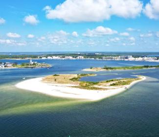 Islands in Orange Beach, Alabama