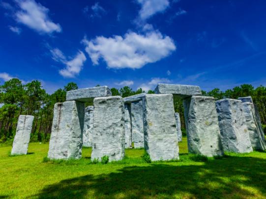 Bamahenge in Elberta, AL