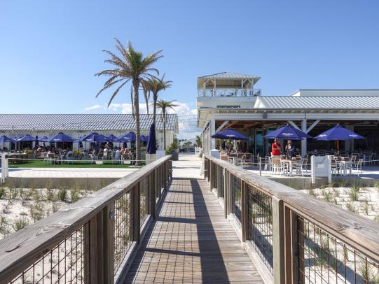 Coastal Orange Beach waterfront restaurant