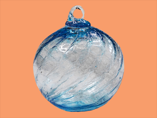 Hand-crafted glass blown ornament from The Hot Shop in Orange Beach, gift ideas from Orange Beach