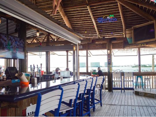 Barometer Tiki & Raw Bar waterfront Restaurant in Orange Beach