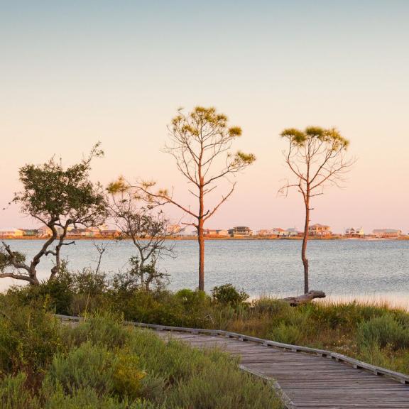 Bon Secour at sunset