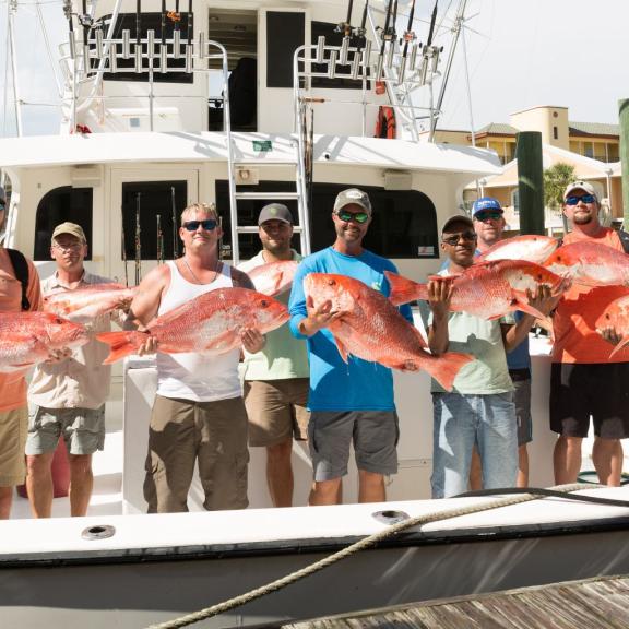 Gulf Red Snapper Fishing