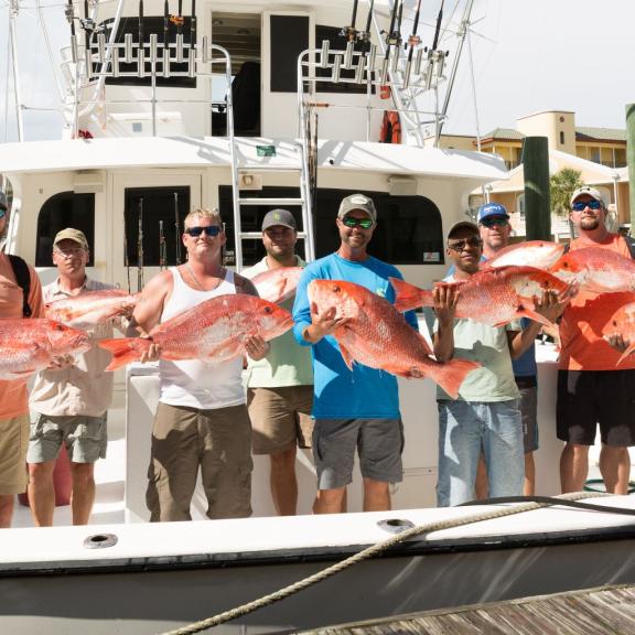 Red Snapper Fishing Charter Orange Beach