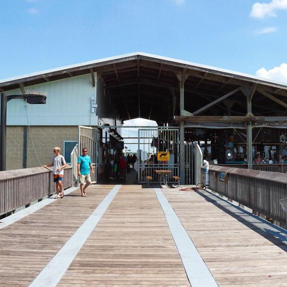 Gulf State Park Fishing Pier in Gulf Shores