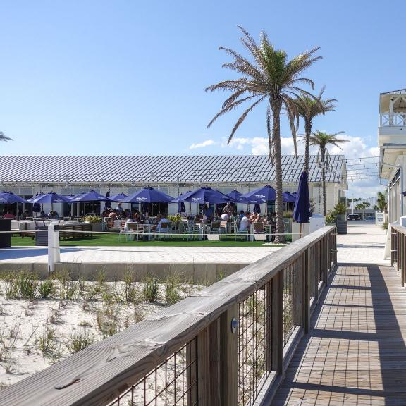 Coastal waterfront restaurant in Orange Beach