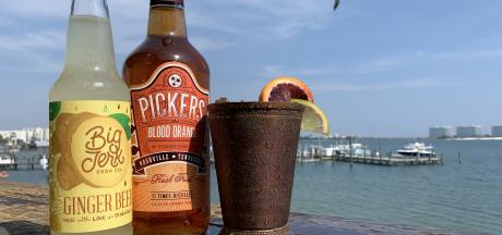 blood orange mule Anchor Bar & Grill Orange Beach