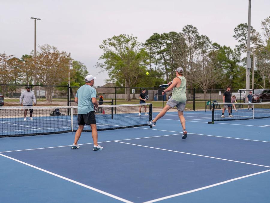 pickleball courts at Gulf Shores Sportsplex