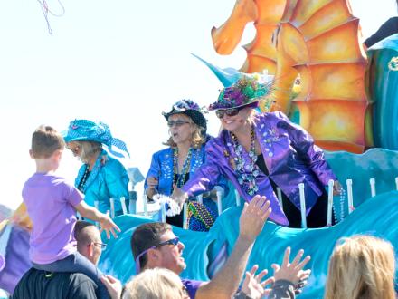 mardi gras orange beach 2025